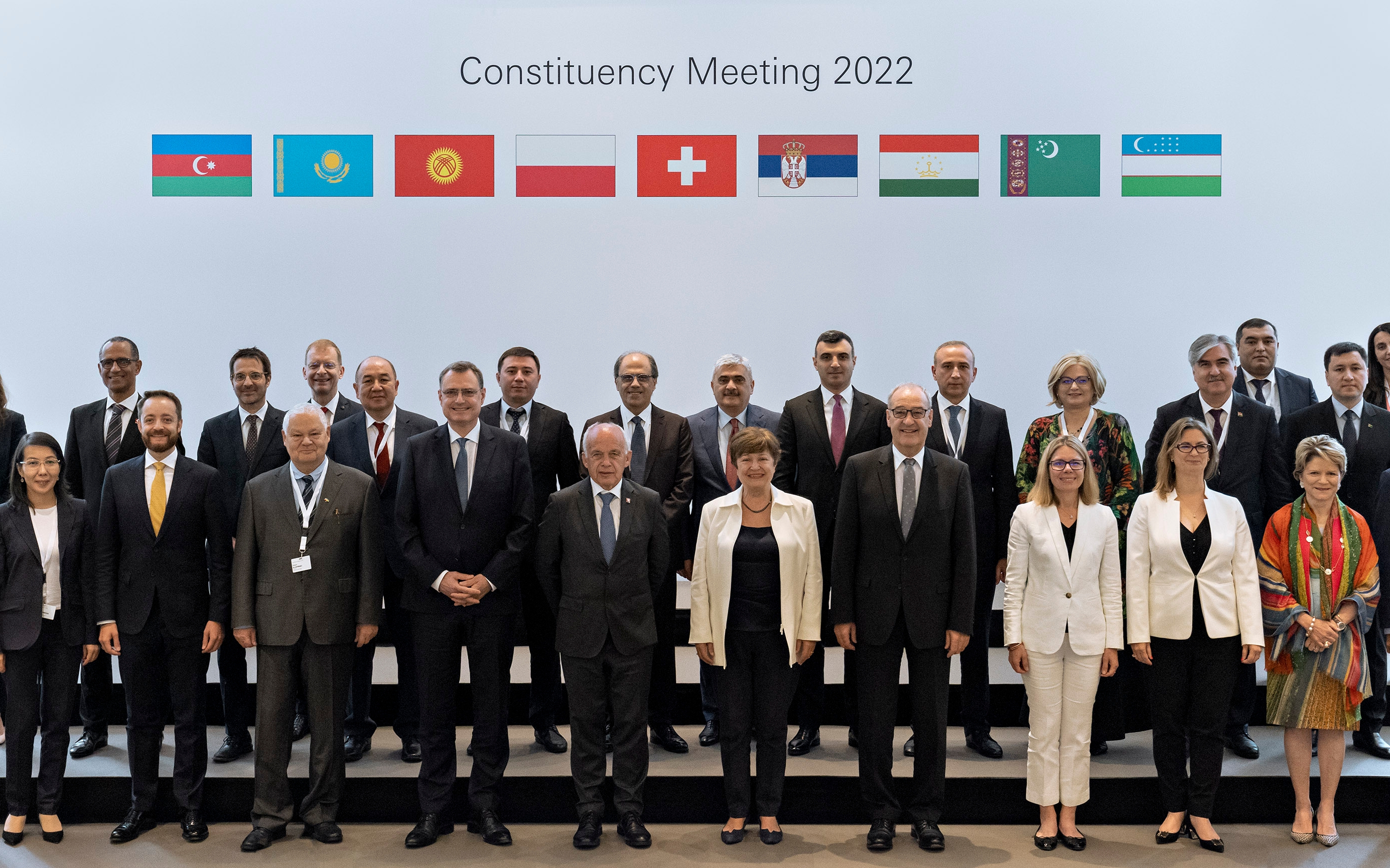 Meeting of the Swiss constituency at the Bretton Woods institutions in Bad Ragaz on 4 July 2022.
